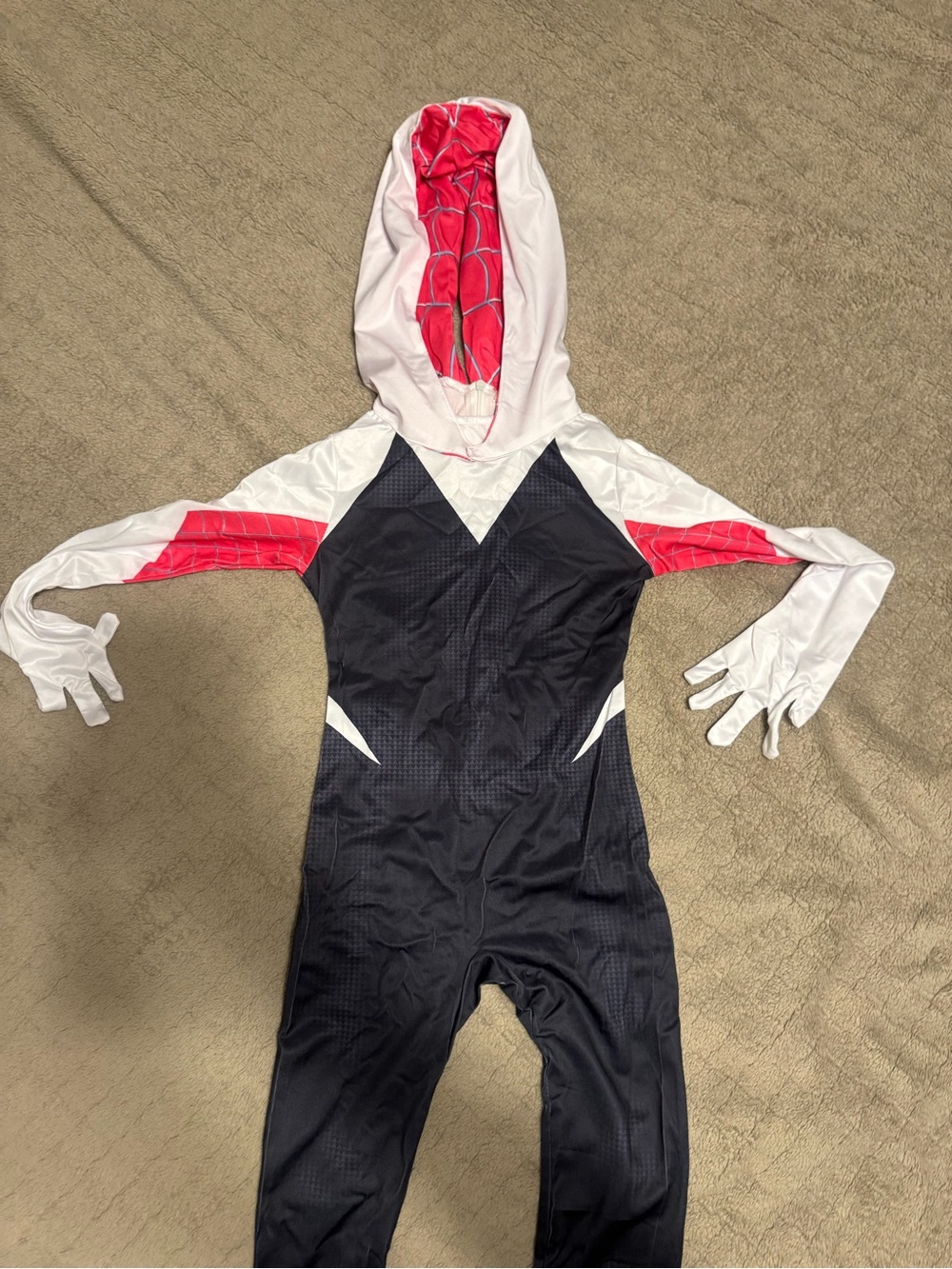 Ghost spider kids costume 4T NEW